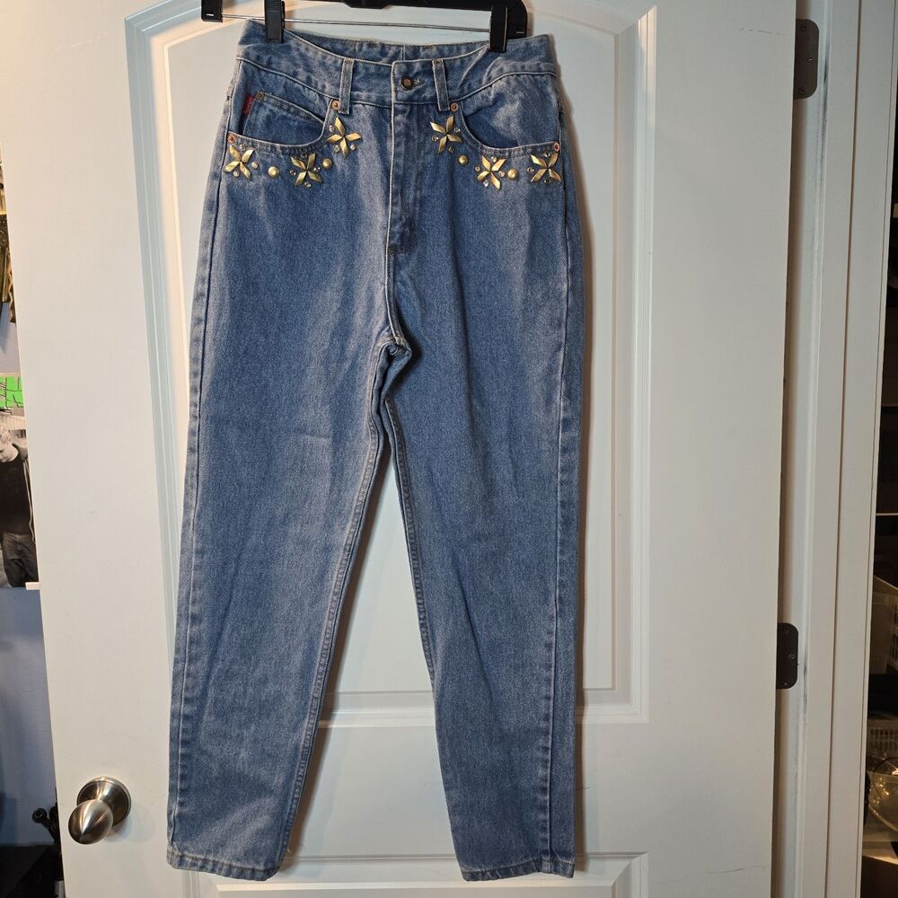 Vintage 80s Gazoz High Waisted Jeans Size 9